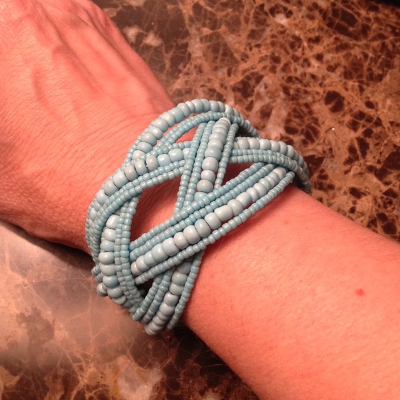 Turquoise cuff bracelet - Picture 5 of 5